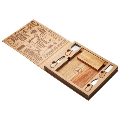 St. Andrews Magnetic Cheeseboard & Knife Set D388