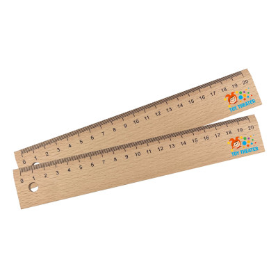 Wood Ruler 20cm PR004