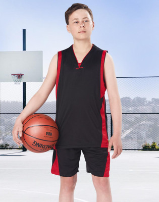 Kids CoolDry Basketball Contrast Colour Shorts SS23K