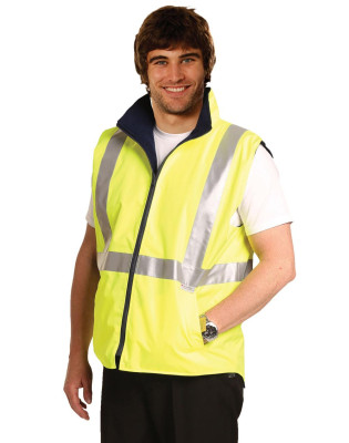 High Visibility Two Tone Vest With 3M Reflective Tapes SW19A