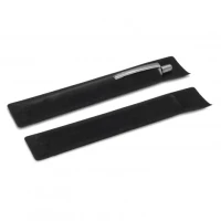Velvet Pen Sleeve In Stock | Black