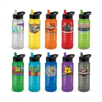 Triton Personalised Drink Bottle - Black Lid 