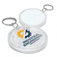 Puzzle Key Ring With Logo 