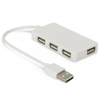 Printed Byte USB Hub | White
