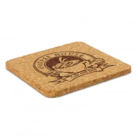 Oakridge Cork Promo Coaster - Square | Natural.