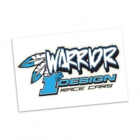 Temporary Tattoo Classic - 51mm x 76mm With Logo | White