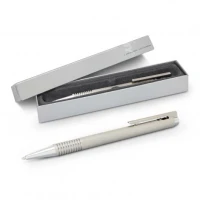 Lamy Logo Branded Pen - Brushed Steel 