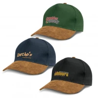 Outback Suede Peak Cap 114372