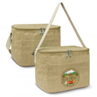 Lucca custom Jute Cooler Bag 