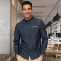 SOLS Barry Mens Denim Shirt 120010
