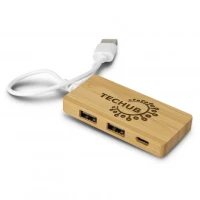 Bamboo USB Hub 120615