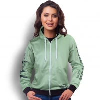 Custom Womens Sports Zipped Hoodie 121185