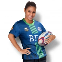 Custom Womens Rugby T-Shirt 123353