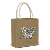 Lanza Starch Jute Tote Bag 123582