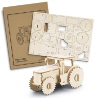 BRANDCRAFT Tractor Wooden Model 124026