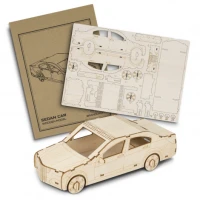 BRANDCRAFT Sedan Car Wooden Model 124030