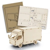 BRANDCRAFT Small Truck Wooden Model 124032