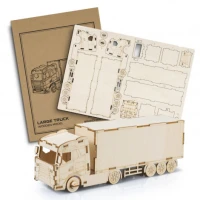 BRANDCRAFT Large Truck Wooden Model 124033