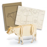 BRANDCRAFT Cow Wooden Model 124047