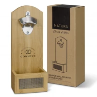 NATURA Bamboo Wall Mounted Bottle Opener 124703