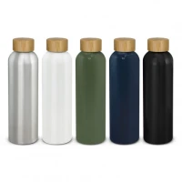 Eden Aluminium Bottle Bamboo Lid 125304