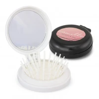 Compact Brush with Mirror 200210