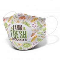 Reusable Face Mask Full Colour - Large 200329