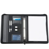 A4 Zippered Compendium 9205