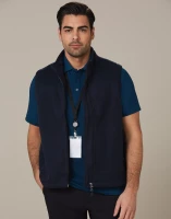 Mens Bonded Fleece Vest PF09