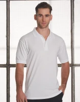 Mens Tight Pique Knit Short Sleeve Polo PS22