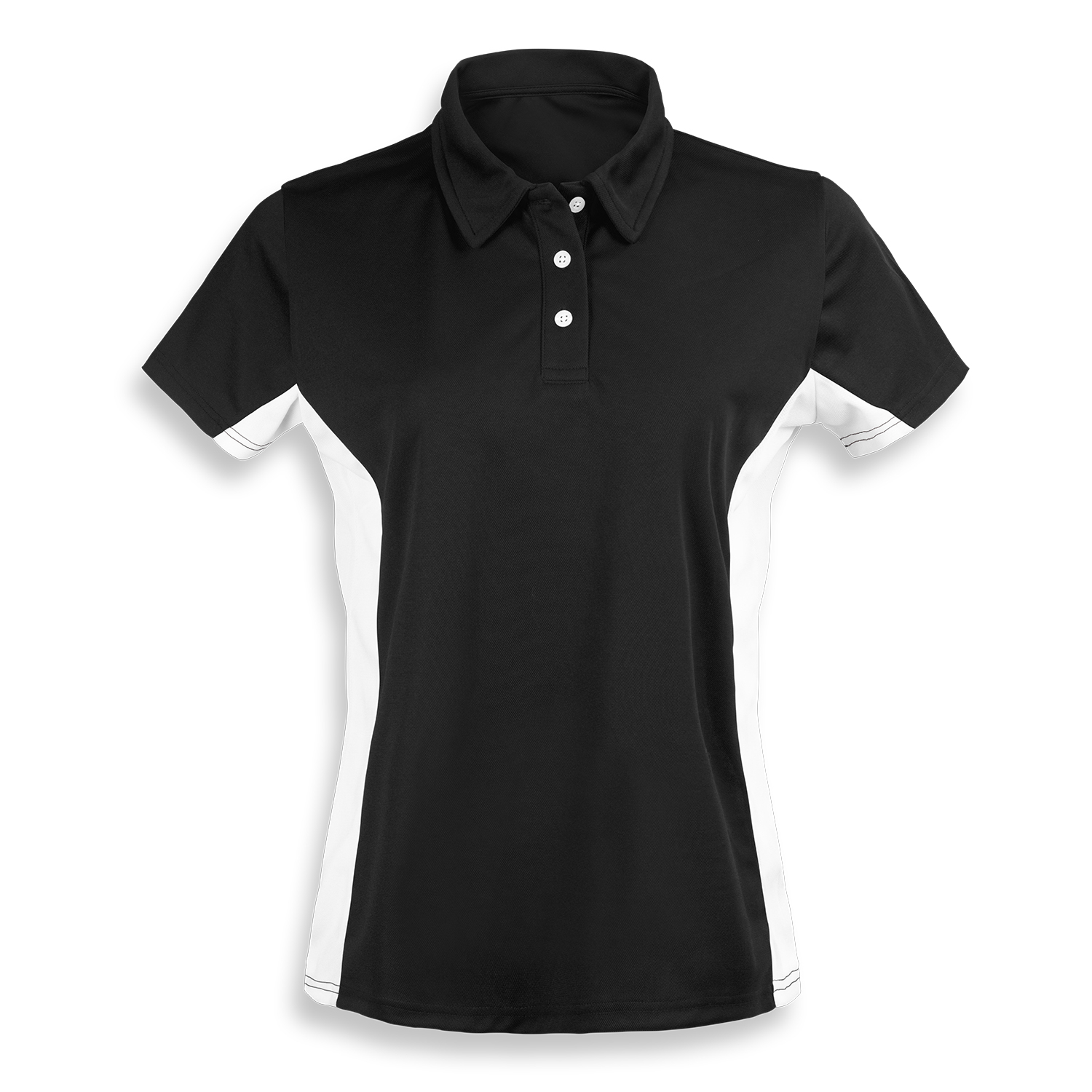 TRENDSWEAR Harvey Womens Polo 124727 | Black