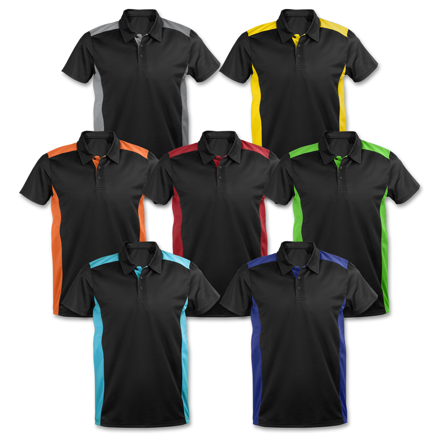 TRENDSWEAR Apex Mens Polo 124729 | Colour Range