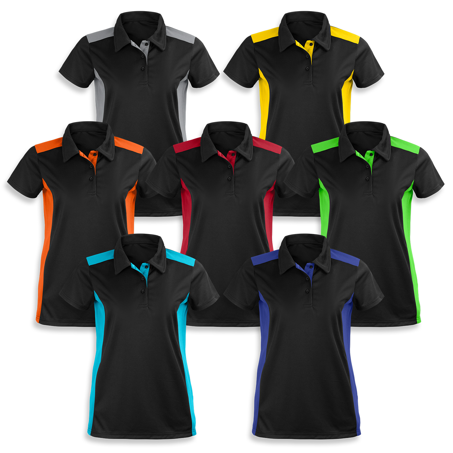 TRENDSWEAR  Apex Womens Polo 124730 | Colour Range