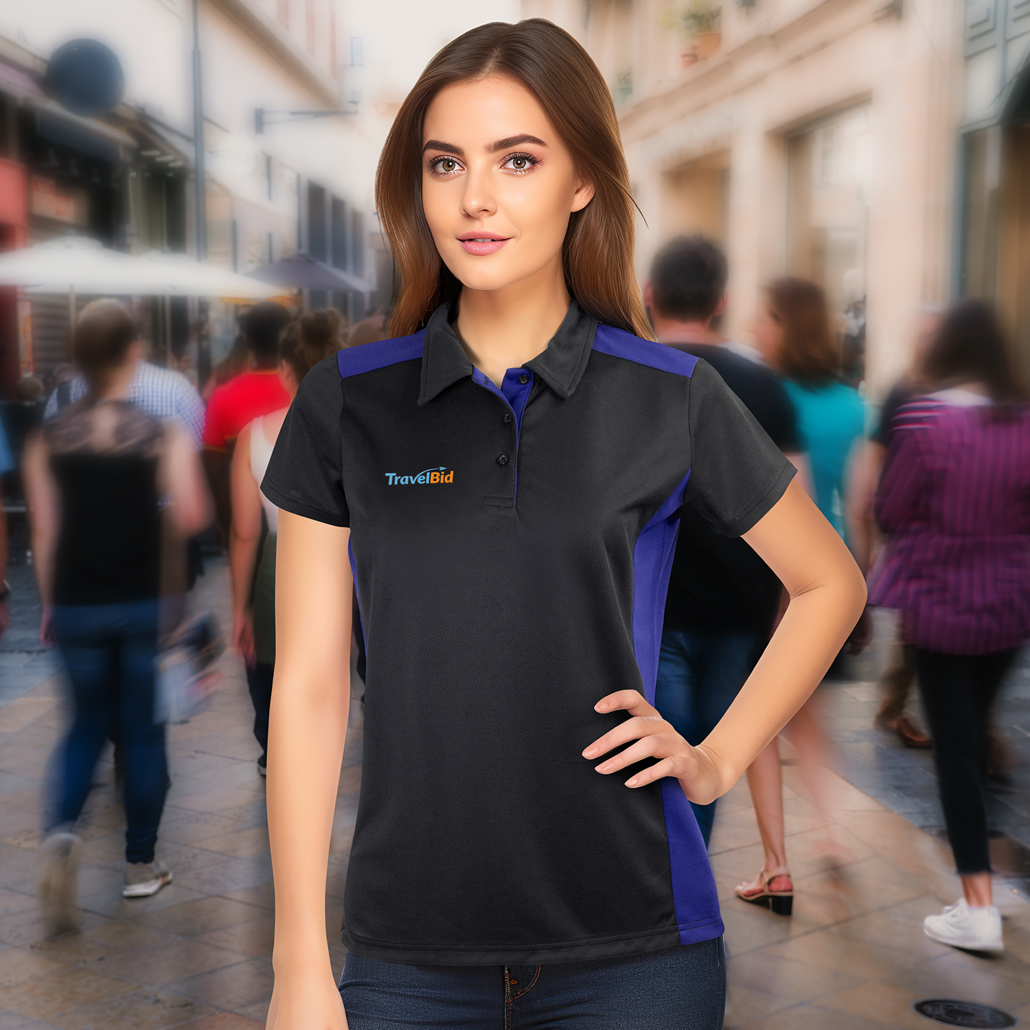 TRENDSWEAR  Apex Womens Polo 124730 | Feature