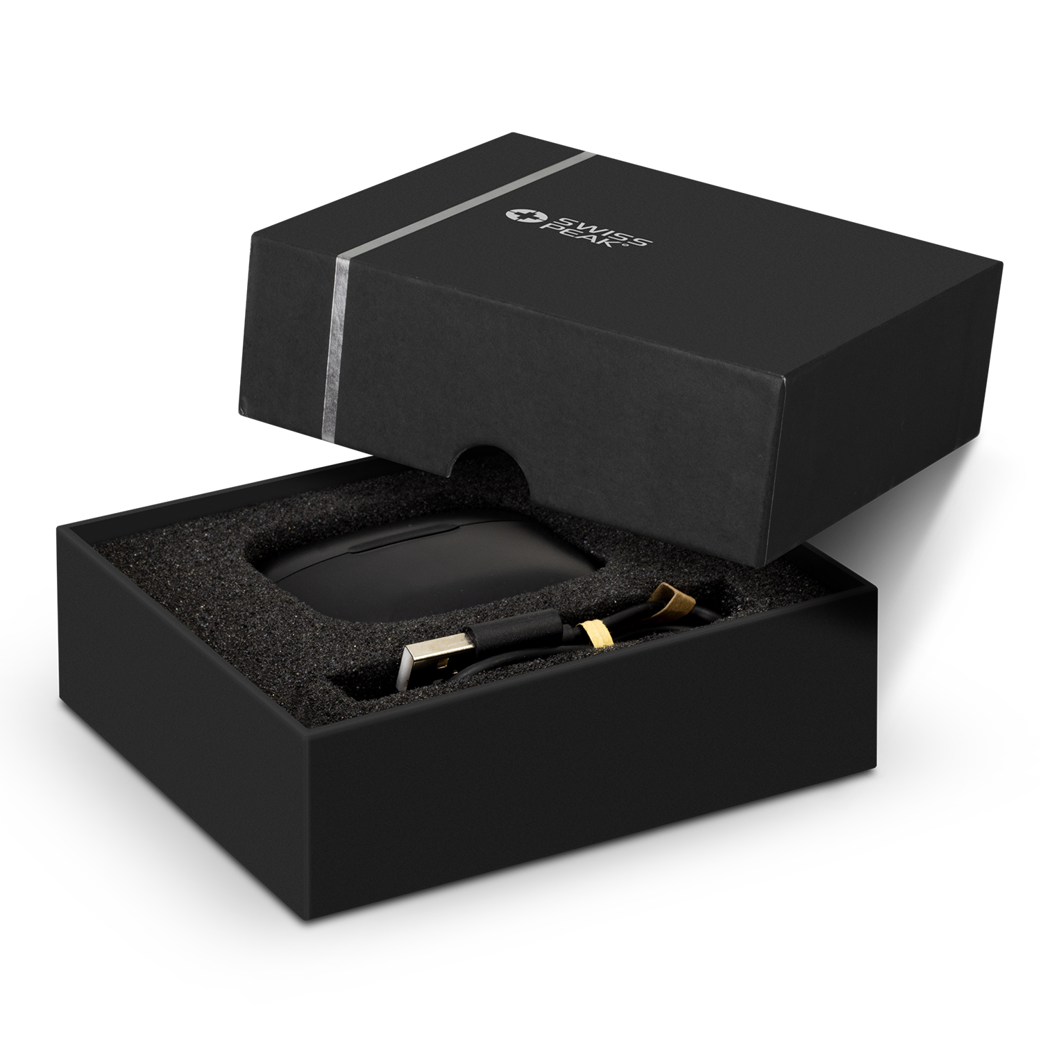 Swiss Peak ANC TWS Earbuds 125277 | Gift Box