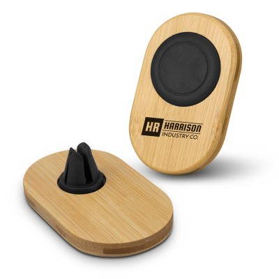 Bamboo Car Phone Holder 125312