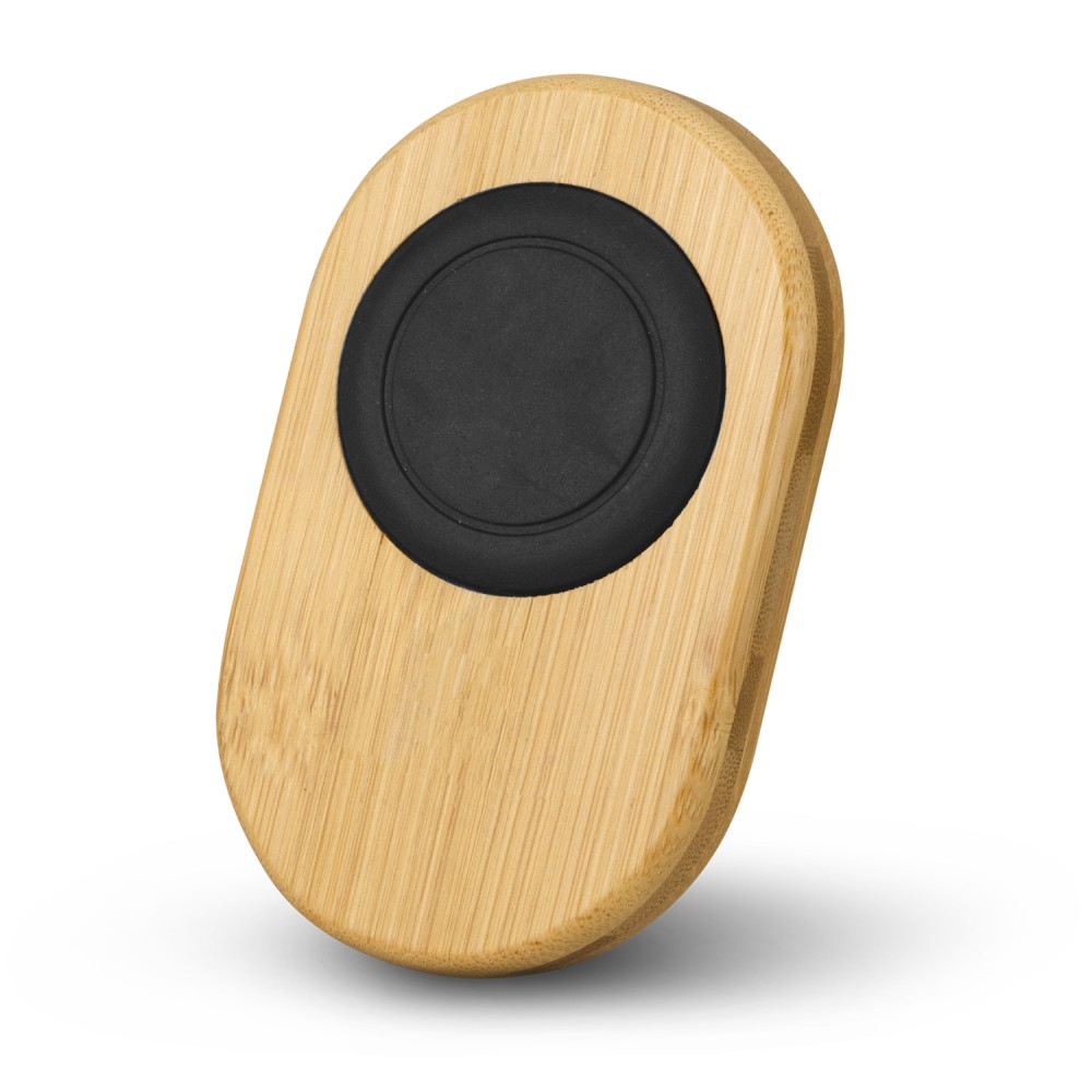 Bamboo Car Phone Holder 125312 | Black/Natural