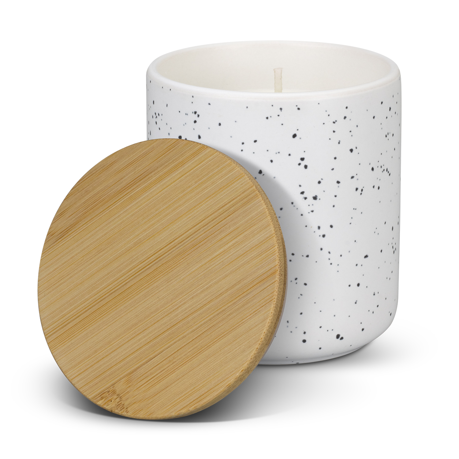 NATURA Candle with Bamboo Lid 125317 | Detail