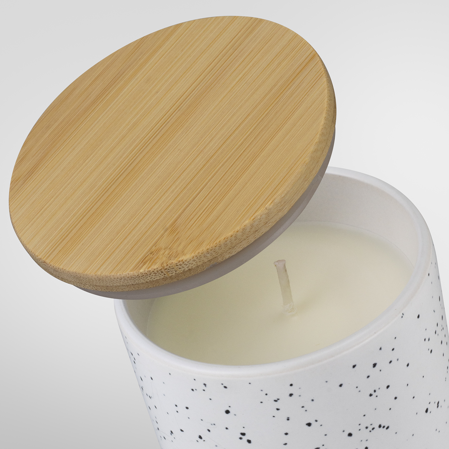 NATURA Candle with Bamboo Lid 125317 | Detail