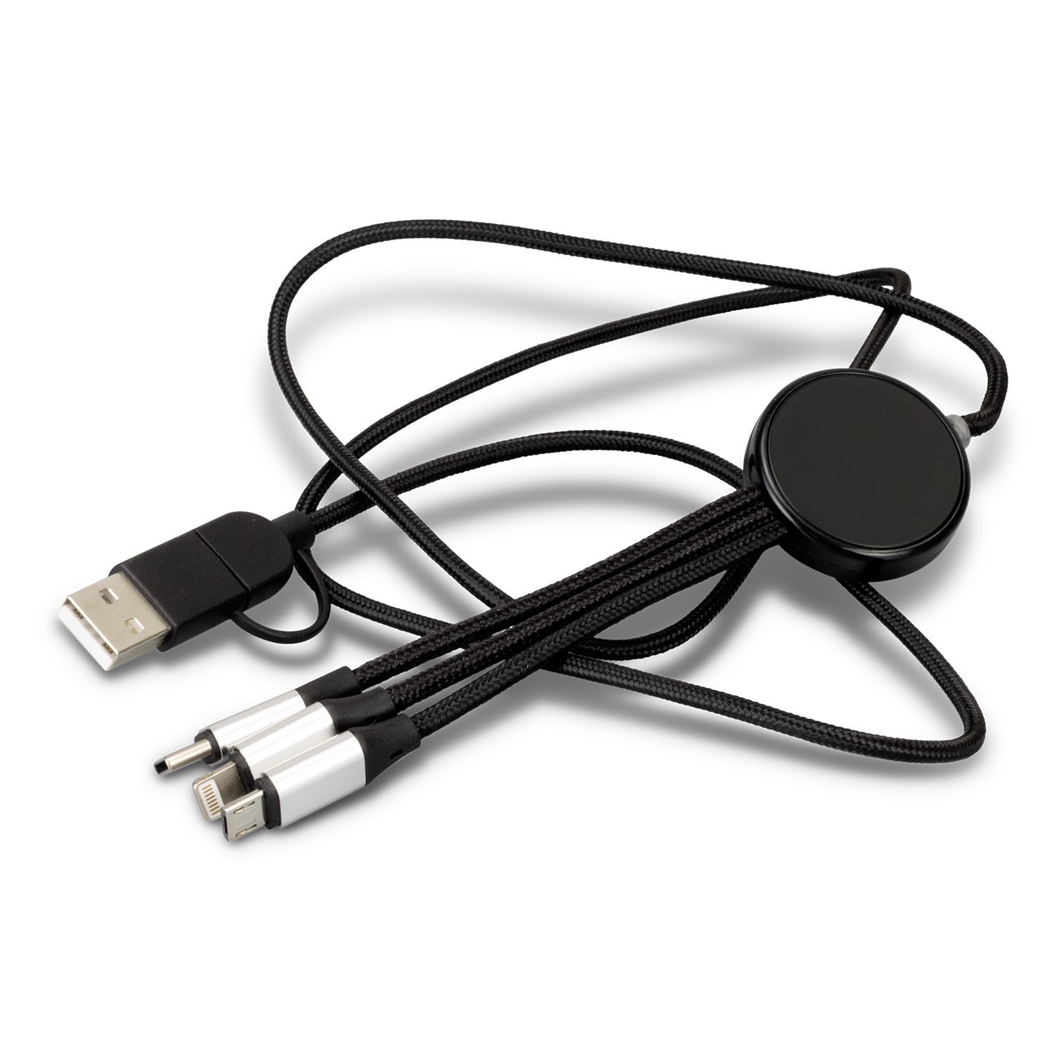 Lumos Braided Charging Cable 125554 | Black