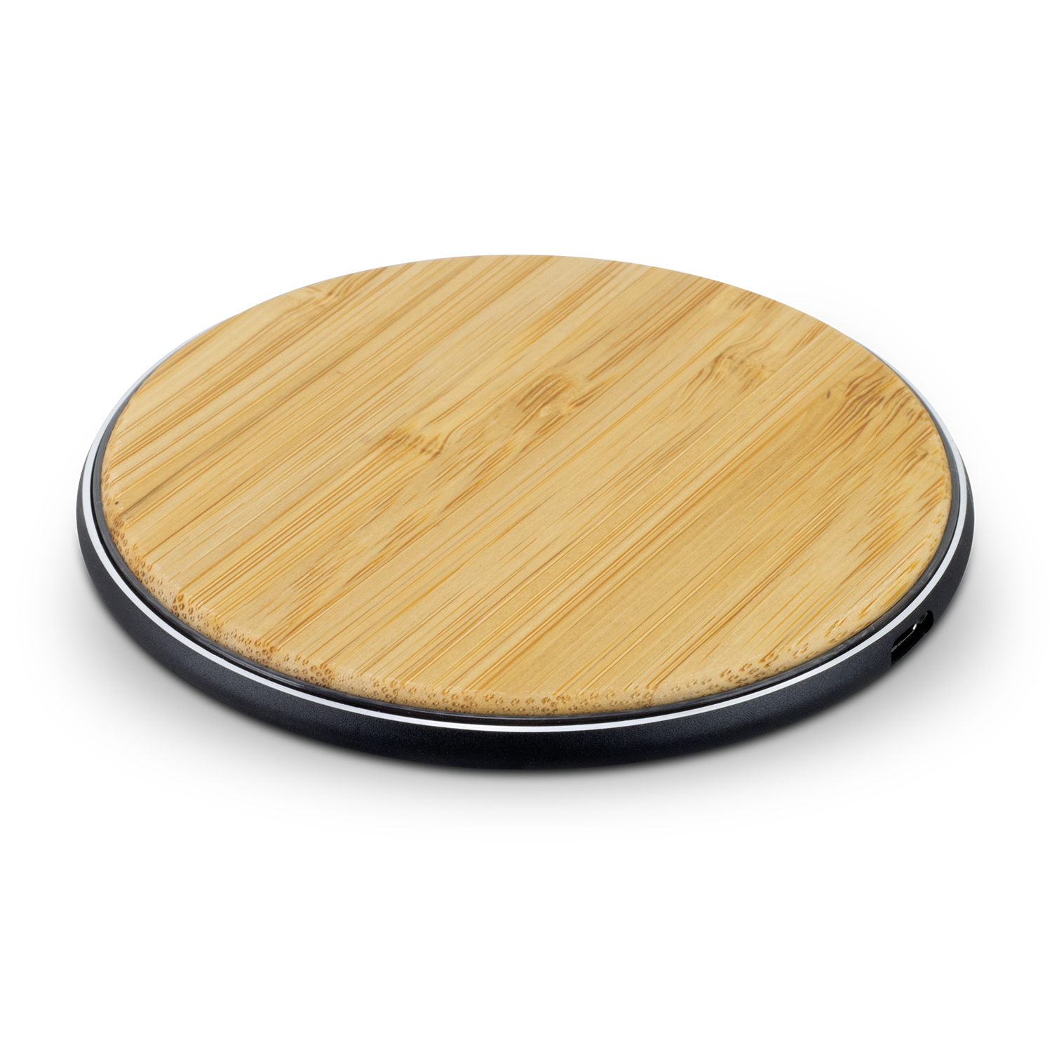 Bamboo 15W Wireless Fast Charger 125555 | Natural