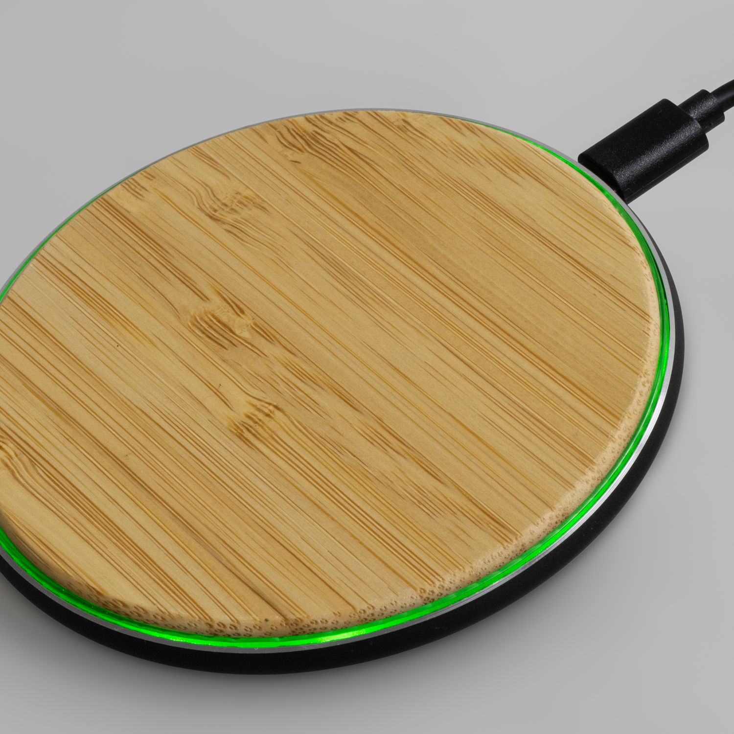 Bamboo 15W Wireless Fast Charger 125555 | Detail