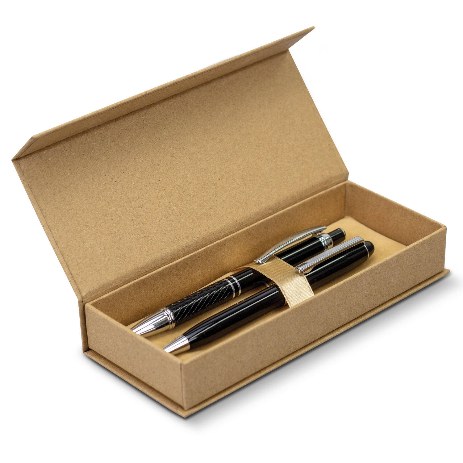 Monaco Kraft Gift Box 125660 | Two Pens