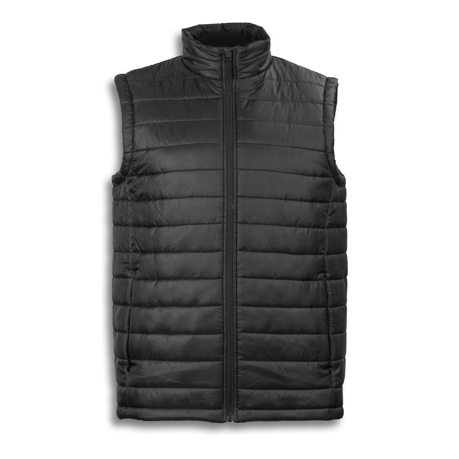 TRENDSWEAR Frazer Mens Puffer Vest 125964 | Black