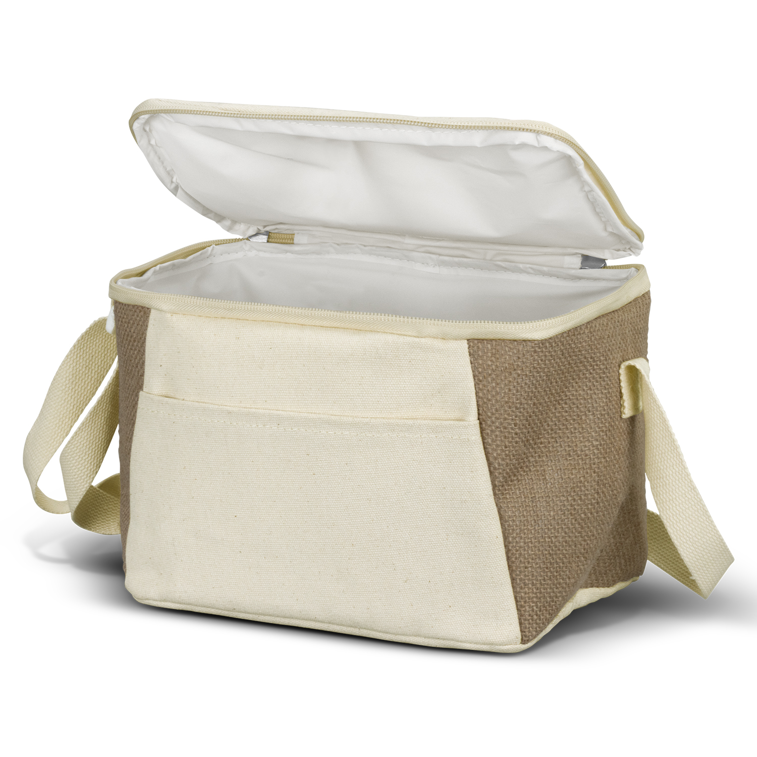 Jute Cooler Bag 126042 | Front