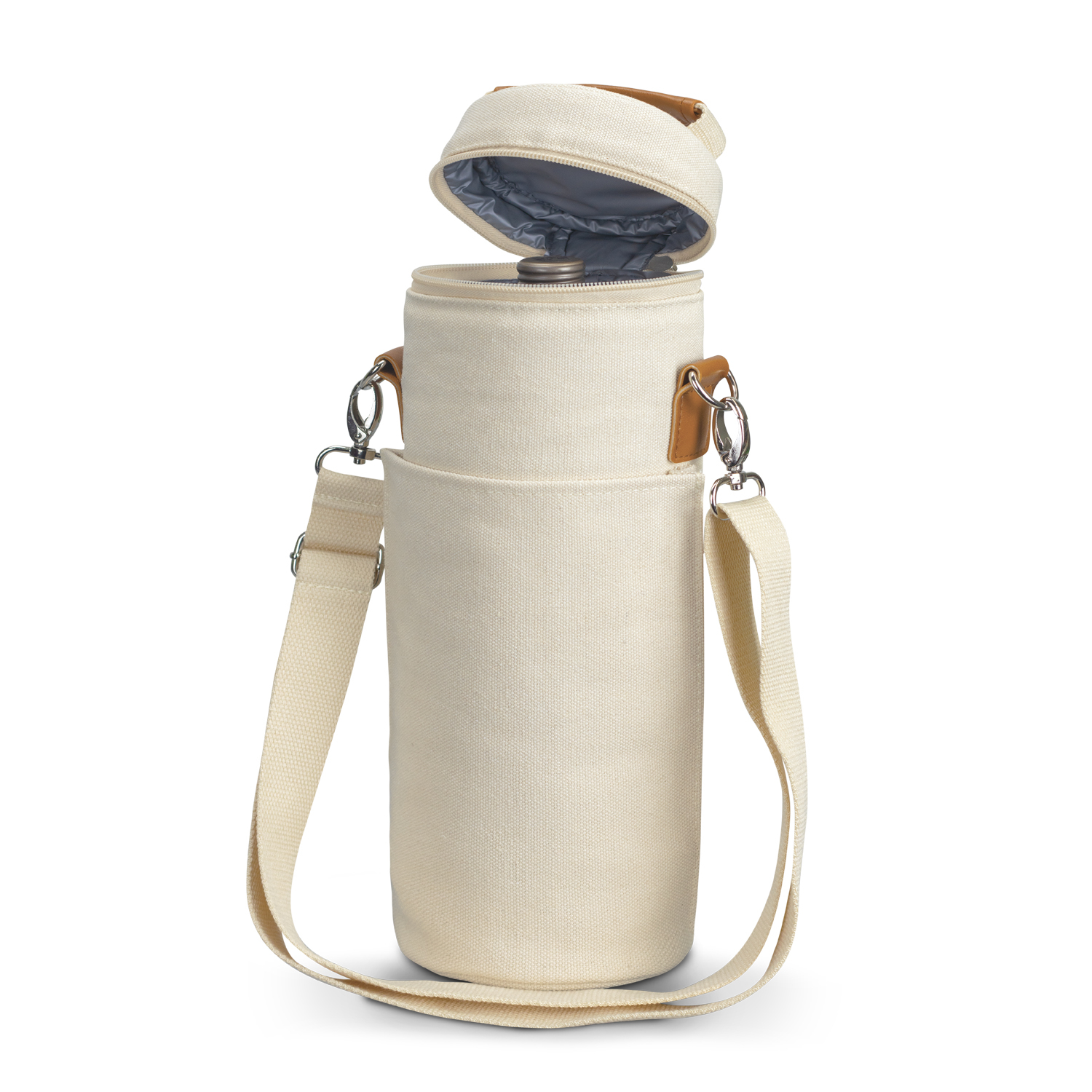 Colton Single Wine Cooler Bag 126113 | Natural