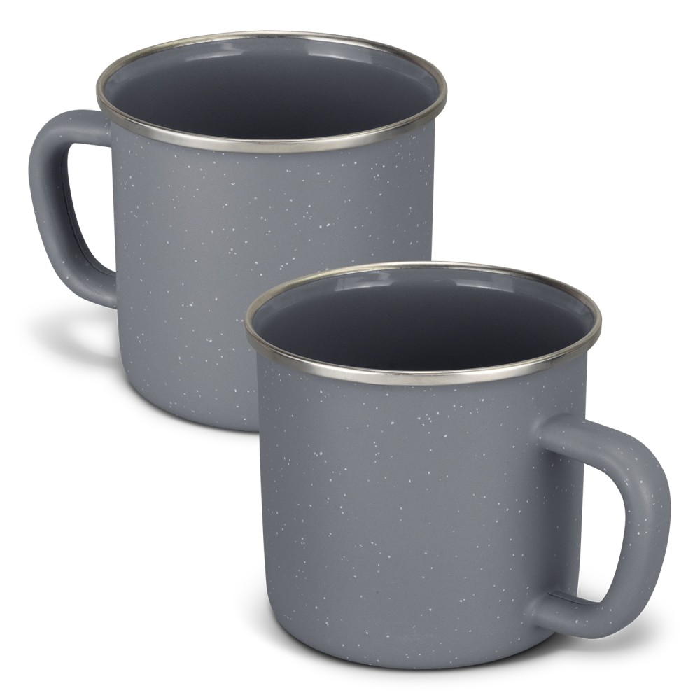 Bendigo Matte Enamel Mug 126169 | Grey