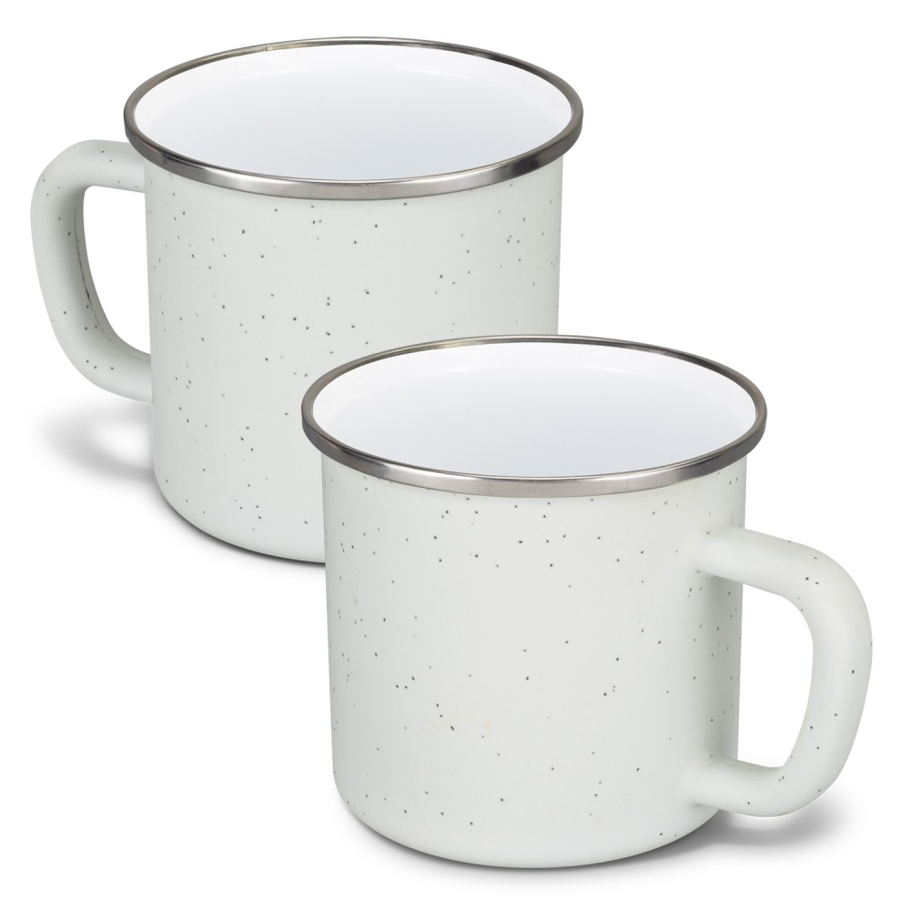 Bendigo Matte Enamel Mug 126169 | White