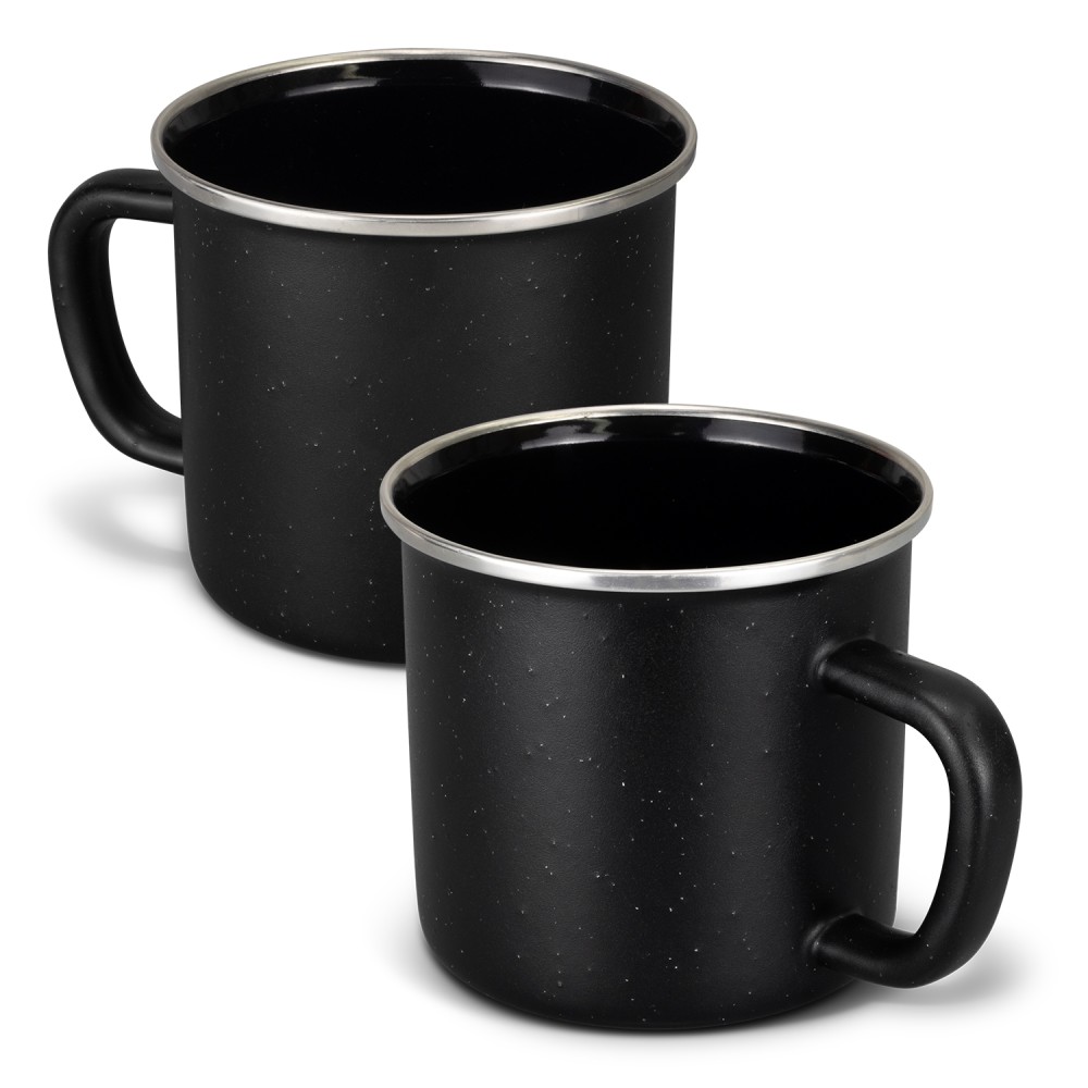 Bendigo Matte Enamel Mug 126169 | Black