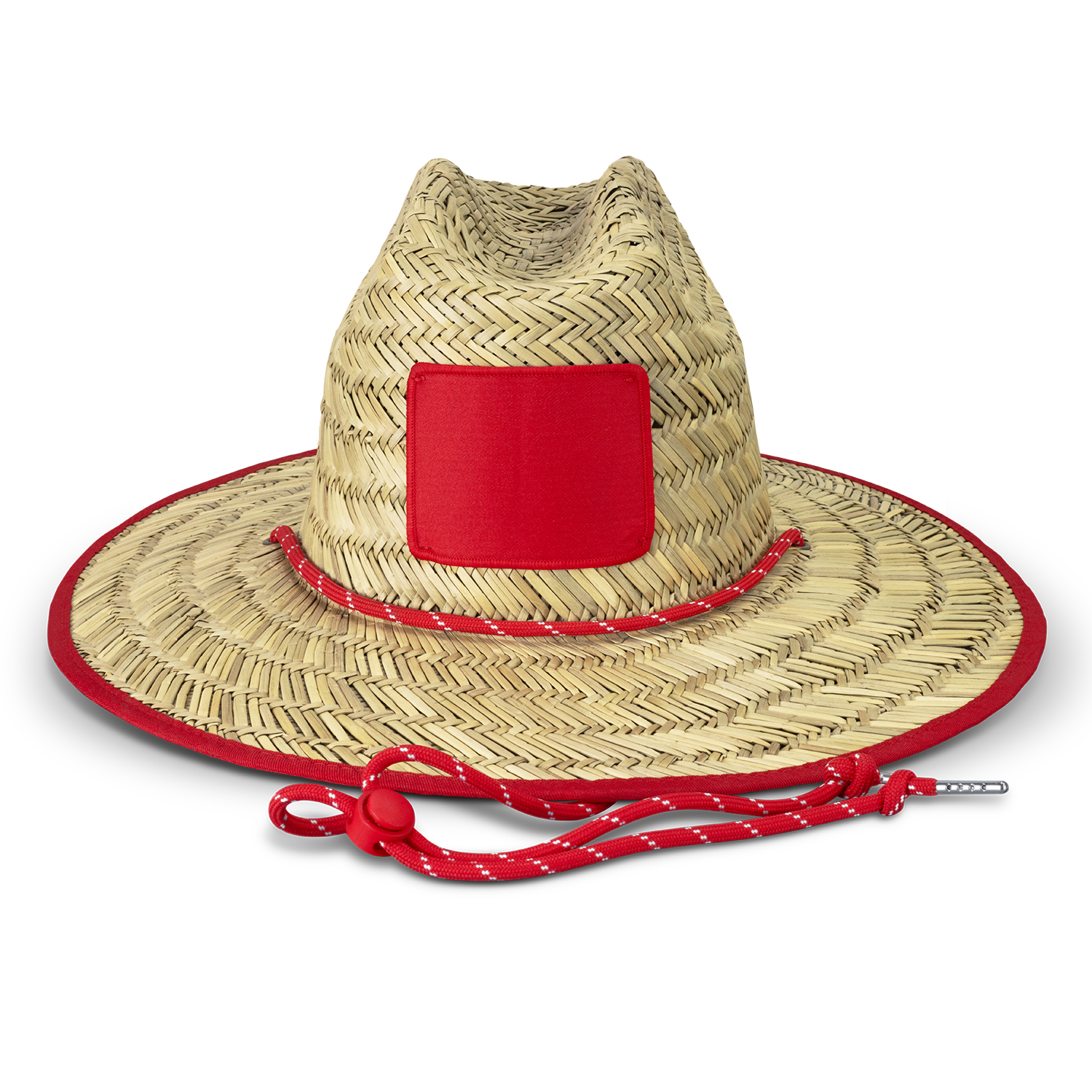 Tiki Straw Hat 126396 | Red